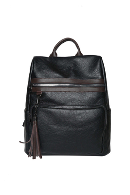 Waterdichte Computer Laptop 2weg rugzak voor meisjes Bange Bag Custom PU leer