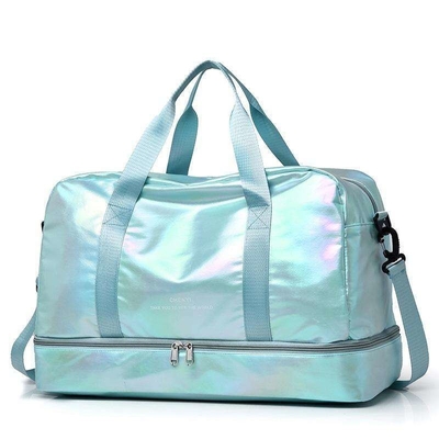 Op maat gemaakt crossbody vrouwen groene zakken met goede slijtvastheid en uw eigen logo