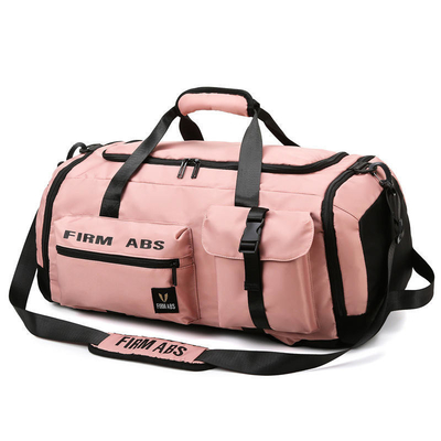Unisex Waterdicht Sport Verstelbaar Gym Yoga Custom Heavy Duty Grote Fitness Reis Duffle Fit Ronde Tas