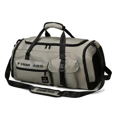 Unisex vrouwen Zwarte Tote Fitnesstas zonder trekbalken Zipper sluiting