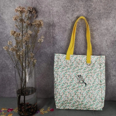 Decoratie Bloemen en planten patroon Cartable Dames Schoudertassen Handtassen Voor Vrouw