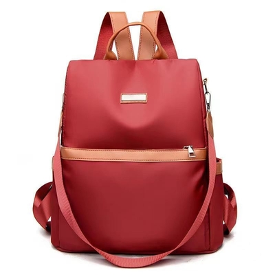 Trapezium ontwerp Loungefly Unisex Solid Color Wandelen Schouder rugzak voor school