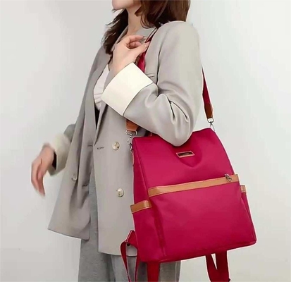 Laptop Vrouwen Waterdicht Casual Nylon Opvouwbaar Leuke Rugzak 26*33*13cm Mode Stijl