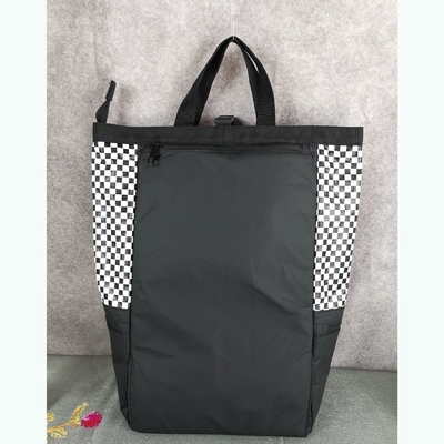 Lichtgewicht waterdicht trektouw logo Custom Mensen Lederen Laptop Rugzak met Zipper