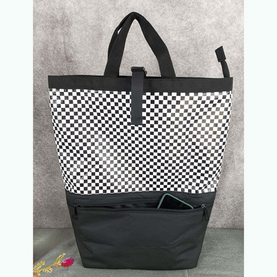 Lichtgewicht waterdicht trektouw logo Custom Mensen Lederen Laptop Rugzak met Zipper