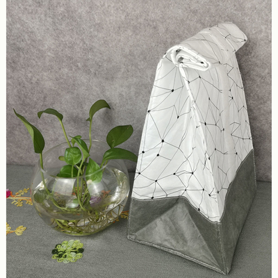 Rectangular Tyvek rugzak luier opslagzak geïsoleerde voedsel organisatie oplossing
