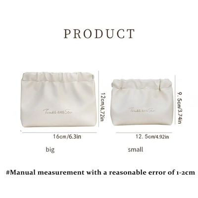Custom logo Make-up Bag Reisvoorraden toiletartikelen zak Lipstok Opbergzak Oordopjes Juwelen Bladeren lentezak Mini Cosmetische zak dames handtas