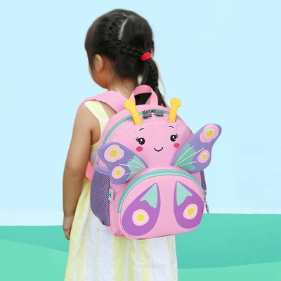 Schattige kinderrugzak voor meisjes Kleine 3D cartoon Kleuter schoolboekzakken 1-3 jaar Dagopvang Kinderdagopvang Reistassen Kinderen rugzak speelgoed rugzak cadeau voor kind Dagtas