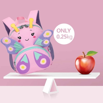 Schattige kinderrugzak voor meisjes Kleine 3D cartoon Kleuter schoolboekzakken 1-3 jaar Dagopvang Kinderdagopvang Reistassen Kinderen rugzak speelgoed rugzak cadeau voor kind Dagtas