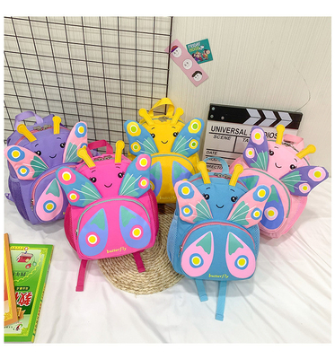 Schattige kinderrugzak voor meisjes Kleine 3D cartoon Kleuter schoolboekzakken 1-3 jaar Dagopvang Kinderdagopvang Reistassen Kinderen rugzak speelgoed rugzak cadeau voor kind Dagtas