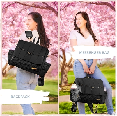 Groothandel Baby luiertas Kleine luiertas Stijlvolle reis mini moederschap dagtas mama tas voor vrouwen Tote tas
