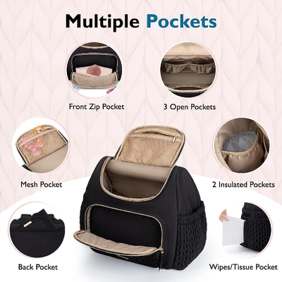 Groothandel baby luiertas Kleine luiertas Stijlvolle reis mini moederschap dagtas mama tas voor vrouwen Casual Tote Bag