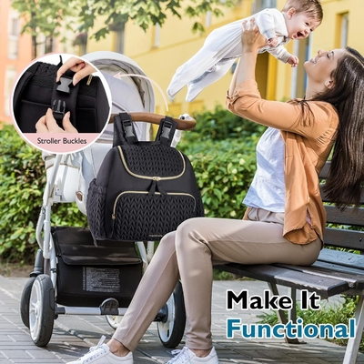 Groothandel baby luiertas Kleine luiertas Stijlvolle reis mini moederschap dagtas mama tas voor vrouwen Casual Tote Bag
