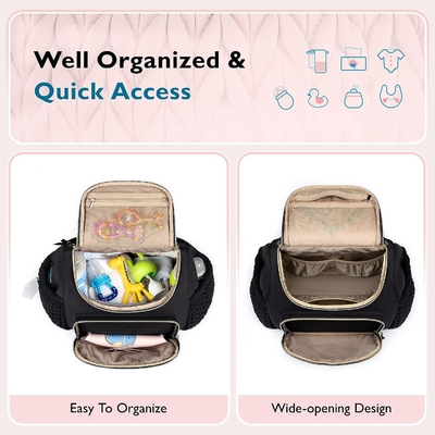 Groothandel baby luiertas Kleine luiertas Stijlvolle reis mini moederschap dagtas mama tas voor vrouwen Casual Tote Bag