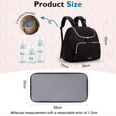 Groothandel baby luiertas Kleine luiertas Stijlvolle reis mini moederschap dagtas mama tas voor vrouwen Casual Tote Bag
