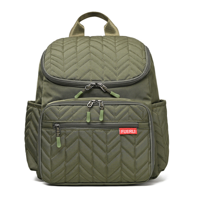 Op maat gemaakte luiertas rugzak Multifunctie reistas met wisselpad mochila Casual tas voor vrouwen Tote tas