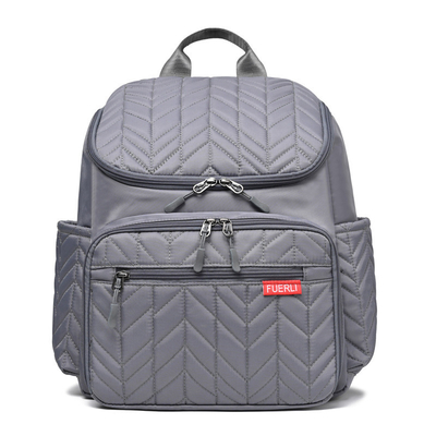 Op maat gemaakte luiertas rugzak Multifunctie reistas met wisselpad mochila Casual tas voor vrouwen Tote tas